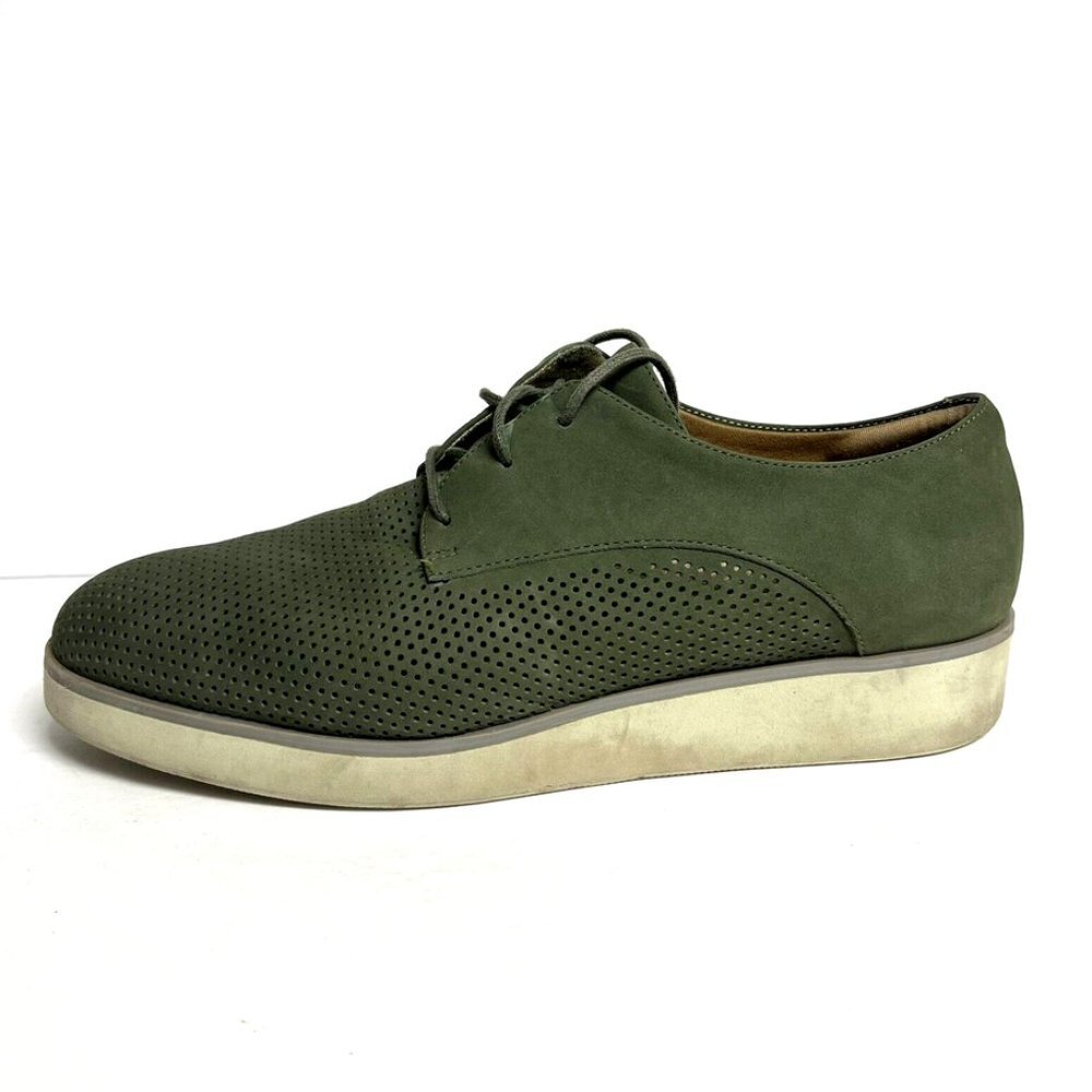 Softwalk Womens Willis Oxford Sage Size 10.5 M